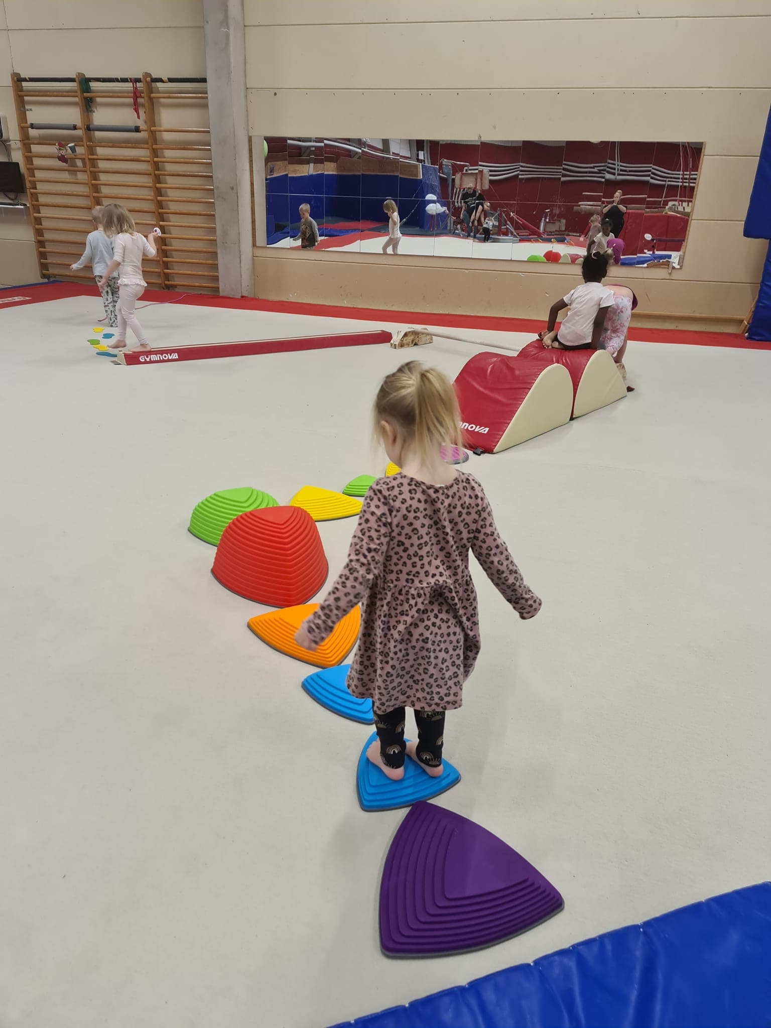 Gympa och rörelse med barnen