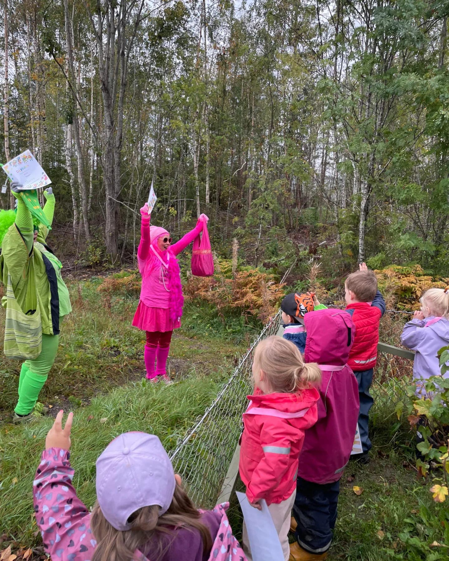 Aktivitet vid Vårbackeruset
